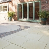 Circles and Shapes Paving Centre Manufacturers   