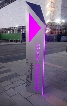 Manufacturer Of Freestanding Totem Signs In Leicester