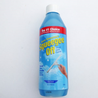 Super Concentrate Detergent. Squeegee Off Miracle Glass Cleaner