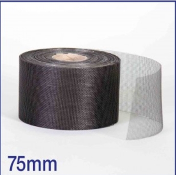 75mm x 50m Fibreglass / PVC Soffit Mesh Roll