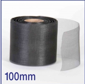 100mm x 50m Fibreglass / PVC Soffit Mesh Roll