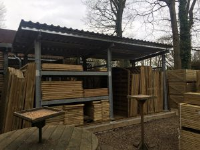 Convenient Timber Fencing Storage Systems