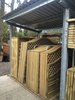 Double Sided Fencing Storage Racking