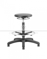 PU High Stool with Footring