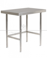 Stainless Steel Table / Bench (No Upstand & No Under Shelf)