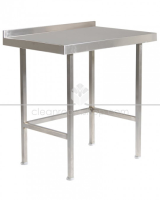 Stainless Steel Table with Upstand (No Under Shelf)