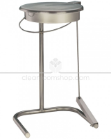 Stainless Steel Waste Bin Bag Holder - Freestanding Ring