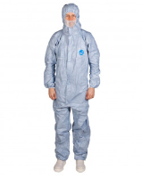 DuPont&#8482; Tyvek&#174; Classic Xpert Blue Hooded Coverall