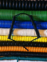 Retractable Coiled Cables