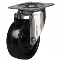 Stainless Steel Castor Top Plate Swivel High Temperature Wheel