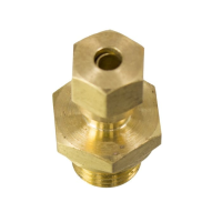 BSPT brass compression fittings - 1/4"x4.5mm