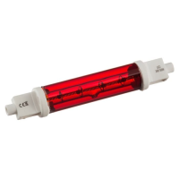 Ruby Jacketed Infrared Lamps 118-R7S