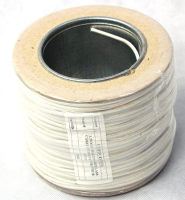 Silicone/Glassfibre 1.00mm2 Cabling SIAF/GL - 100m, White