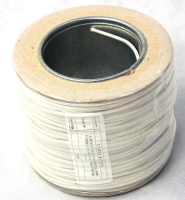 Silicone/Glassfibre 1.00mm2 Cabling SIAF/GL - 10m, White