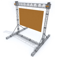 Extra Large Video Wall Structures