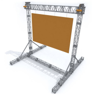 Video Wall Structures For Outdoor Cinemas