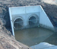 Headwalls with Multiple Pipe Openings For Drainage Schemes In Bedfordshire