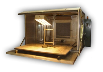 AirBag Deployment Chamber With Infra-Red Radiation