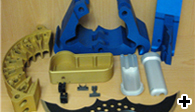 Anodised Finished Parts For Rail Industry In Luton