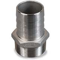 3/8" BSP HOSETAIL (CAST) 316