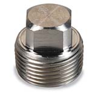 3/8" NPT 3K SQUARE PLUG 316L