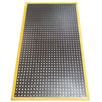 Yellow Edge Matting For Use In Industrial Settings