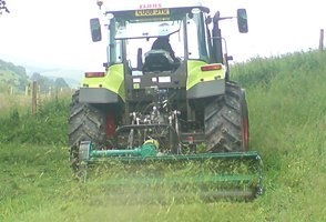 Agricultural plant hire in Brecon