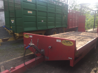 Dump and flat trailers for hire in Wales