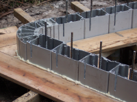 Modular Open Ended Hollow Plastic Pile