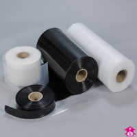 Black Scuff Resistant Layflat Tubing