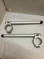 Aluminium Clipons 35mm. Made By SES Race Products. PAB034