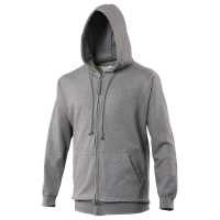 Bespoke Promotional Crag Hoppers Junior Charcoal Zipped Hoodies For Table Tennis