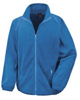 Customised Promotional Fruit Of The Loom Junior Royal Blue Fleece Jackets For Football