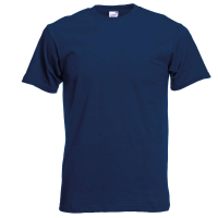 Customised Promotional Uneek Unisex Navy Blue T-Shirts For Hiking