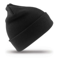 Personalised Promotional Fruit Of The Loom Ladies Black Beanies For Horse Riding
