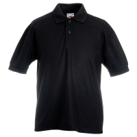 Printed Promotional Crag Hoppers Ladies Black Polo Shirts For Walking