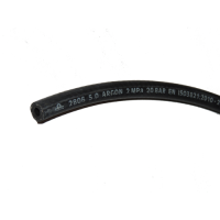 Argon Hose Black Rubber Reinforced 6,3mm Bore Manufactured to ISO 3821