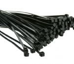 Cable Ties - 160mm x 4.8mm - Pack of 100 - Black