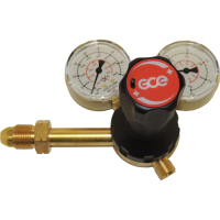 GCE - ButBro  - Acetylene Regulator Single Stage 2 Gauge 0 - 1,5 bar Side Inlet