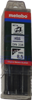 Metabo - Drill Bit 8,50mm Dia. HSS-R 10 pc Pack