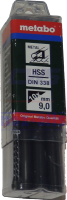 Metabo  - Drill Bit 9,00mm Dia. HSS-R 10 pc Pack