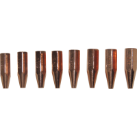 Copper Welding Tips - M8 x 1 thread
