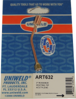 Uniweld - Brazing Nozzle - Multi-Flame for Micro Torch - Oxy / DA