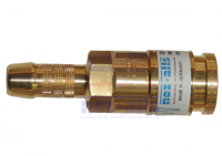 Quick Connector Torch Mounted Oxygen Body 10mm Nipple Inlet