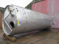 50,000 Litre Jacketed Stainless Steel Storage Tank