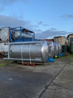 5,000 Litre Stainless Steel Storage Tanks