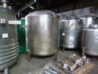 3,880 Litre Stainless Steel Storage Vessel