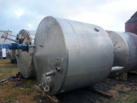 8,000 Litre Stainless Steel Jacketed Mixing Vessel