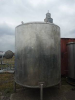 6,000 Litre Stainless Steel Mixing Vessel