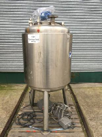 400 Litre Stainless Steel Jacketed Mixing Vessel